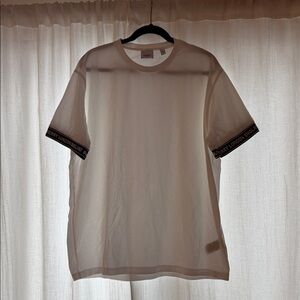 Burberry White T shirt